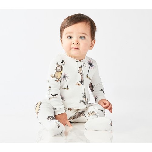 Where The Wild Things Are Organic Nursery Pajama