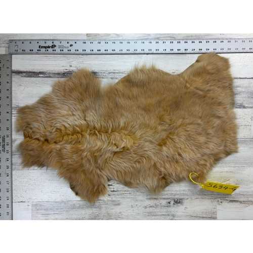 Long Wool Sheepskin Rugs, Beautiful, Soft, Luxurious Small Sheepskins, Tanned Sheep Hide for Rug, Throw, Decor, S634-G