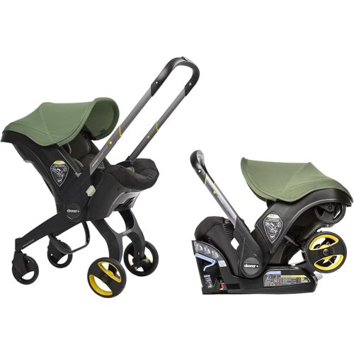 Doona Car Seat & Stroller, Desert Green - All-in-One Travel System