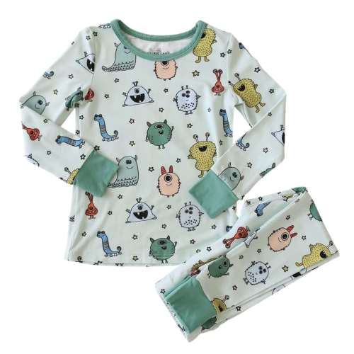 Monster Mash Two Piece Pajama Set