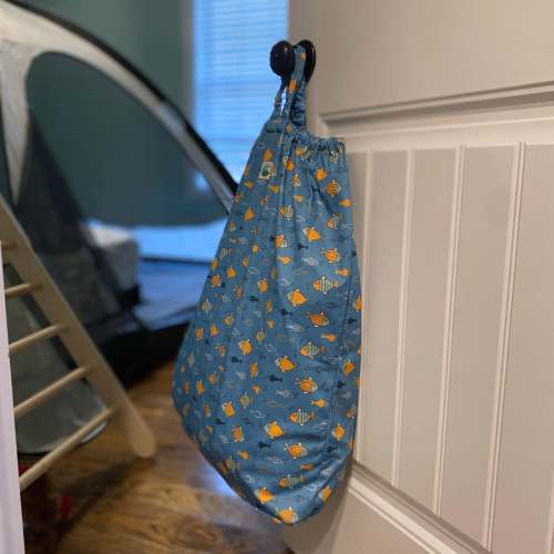 Large Hanging Wetbag & Pail Liner - IN THE SEA