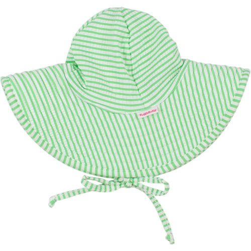 RuffleButts® Baby/Toddler Girls UPF 50+ Sun Protective Wide Brim Swimwear Sun Hat
