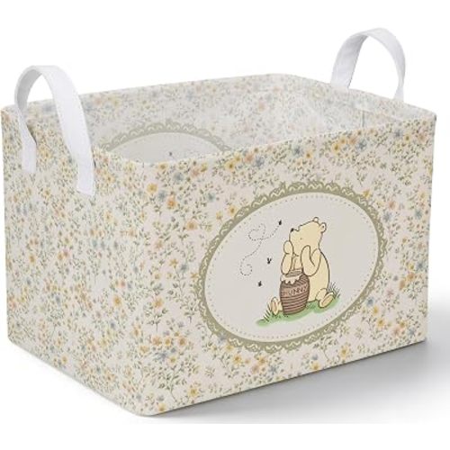 Bear Nursery Storage Basket Decor, Bear Baby Stuff