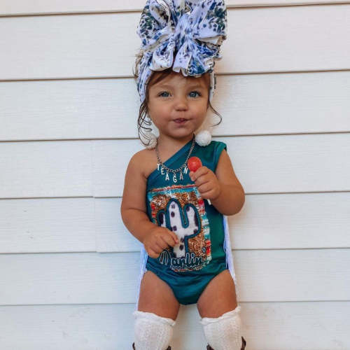Baby Sassy Cowboy Romper