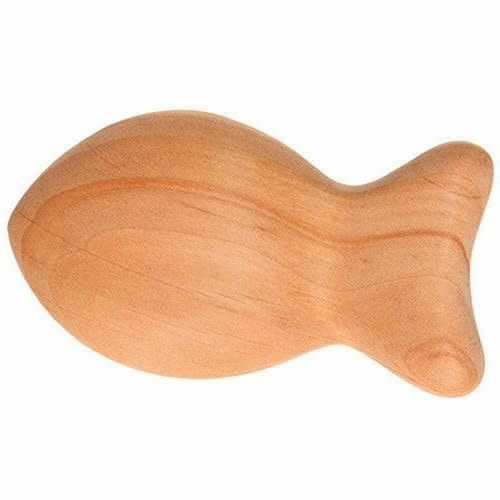 GRIMM'S SPIEL & HOLZ
Wooden Fish Baby Rattle