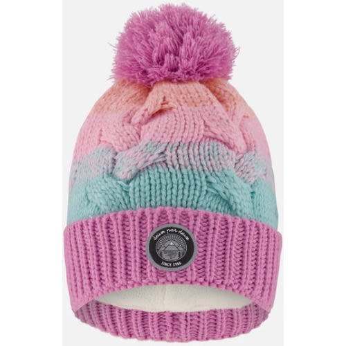 Lined Knit Pompom Hat, 18-24 M
