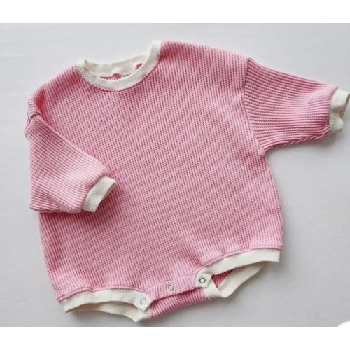Boho Waffle Sweater Romper – The Boho Bebe 6-12 M