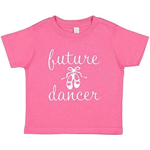 Tees & Tails Future Dancer Baby Infant Toddler Tee Shirt (Assorted Colors)