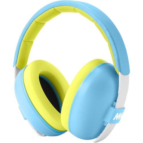 Mumba Baby Ear Protection Noise Cancelling Headphones for Babies and Toddlers Baby Earmuffs - Ages 3-24+ Months