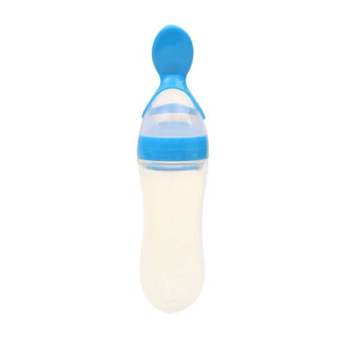 Kcavykas Baby Days Silicone Baby Food Dispensing Spoon, Silicone Solid Food Bag with Feeding Spoon, Making Homemade Baby / Toddler Food Baby Deals Holiday Deals