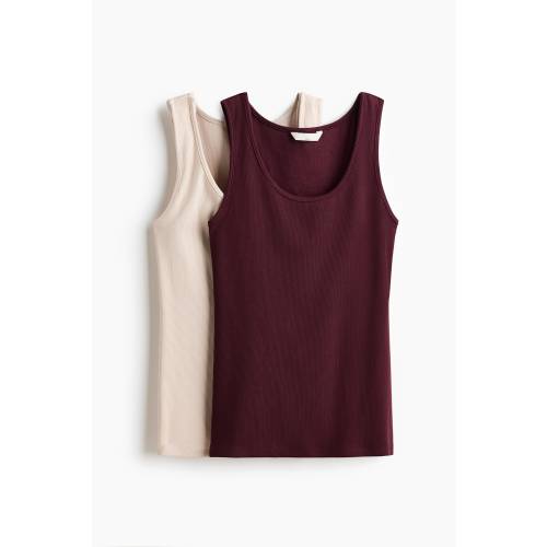 MAMA 2-PACK NURSING VEST TOPS