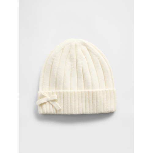 Kids CashSoft Bow Beanie