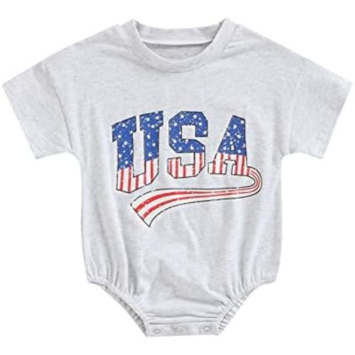 Socutebabe Newborn Infant Baby Boy Summer Outfit Mamas Boy Baby Clothes Boy Oversized Romper Shirts Short Sleeve Onesie