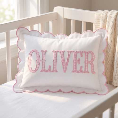 Personalized Baby Name Pillow Cover