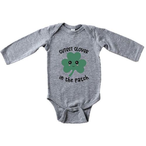 Cutest Clover Baby Long Sleeve Bodysuit