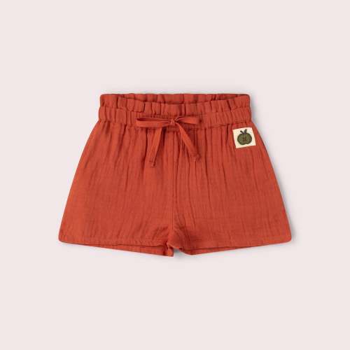 Burnt Ochre By The Sea Shorts – Little Green Radicals