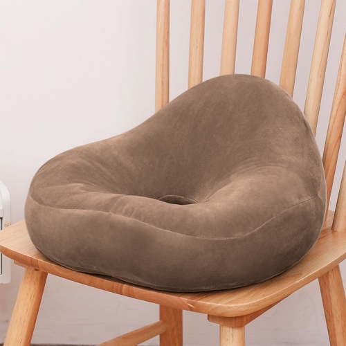 Donut Sitting Pillow Tailbone Pillow Large Support Doughnut Ring,Sitting,Donut Pillow Postpartum, Pressure Relief Seat Cushion,Memory Foam Car Office Chair Seat Cushion, Coccyx, Sciatica, Brown