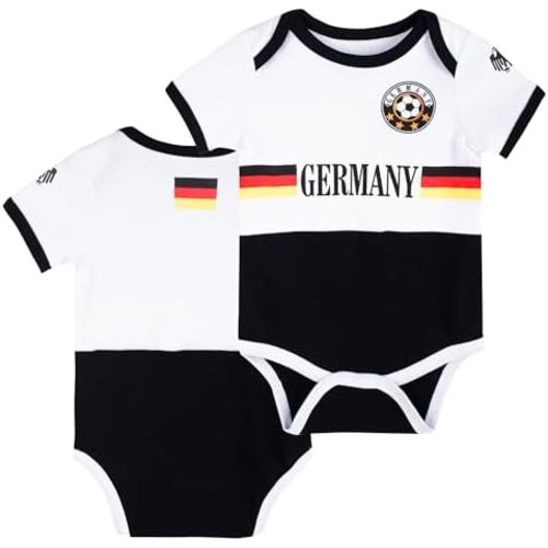 Cnins Sporty Baby Bodysuit 0-24M, Soccer-Themed Infant Onesie for Game Days, Family Matching Outfits, Party & Gift