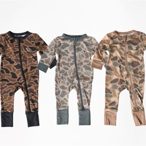 Classic Camo Baby Zip Up Bundle | BURLEBO