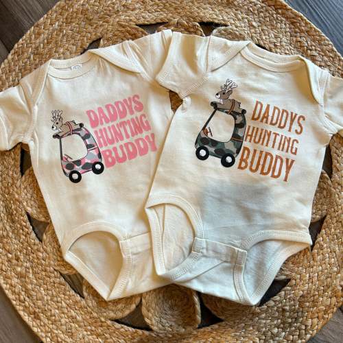 Daddy's Hunting Buddy - Boys Onesie – Little Southern Brand