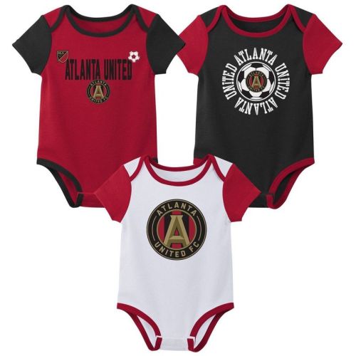 MLS Atlanta United FC Infant Boys' 3pk Bodysuit - 3-6M