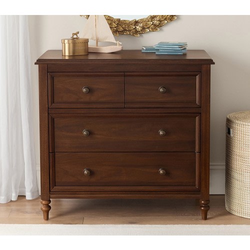 Chris Loves Julia Turned Wood 4-Drawer Dresser (36w x 19d")