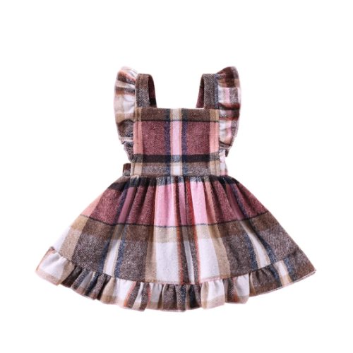 Fall Flannel Dress – The Ollie Bee