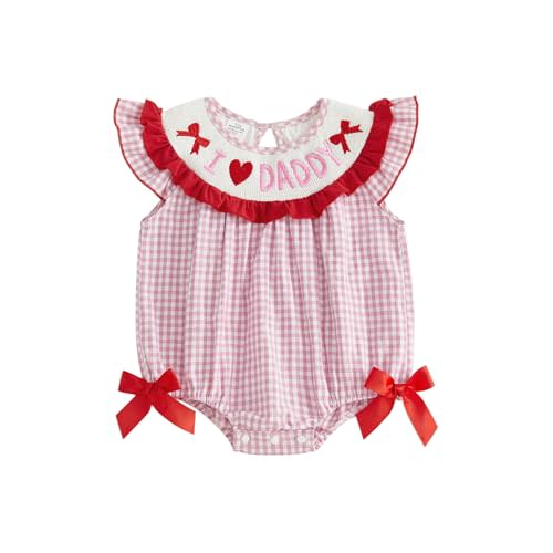 Baby Girl Halloween Outfit Pumpkin Bubble Romper Short Sleeve Stripes Jumpsuit Cute Smocked Clothes