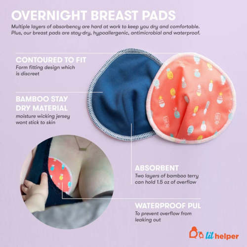 Best Reusable Breast Pads | Comfortable, Absorbent, and Leak-Proof