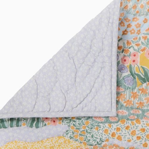 Flower Field Baby Quilt