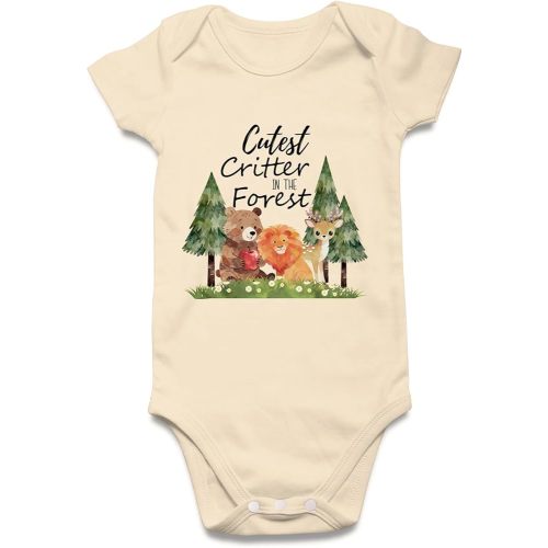 Loveternal Neutral Baby Girls Boys Cotton Romper Cute Saying Newborn Clothes 0-12 Months
