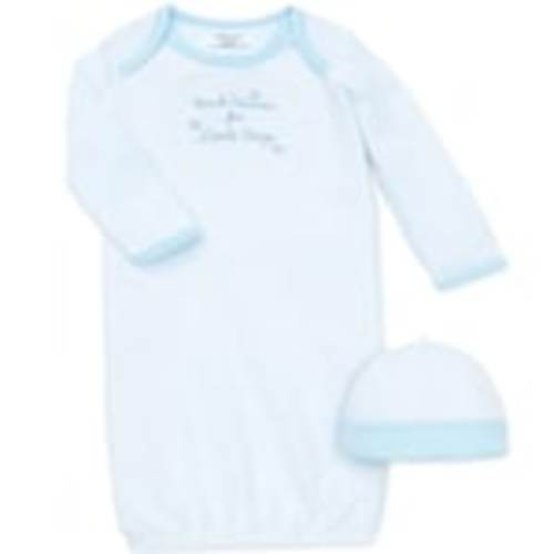 Thank Heaven for Little Boys Sleep Gown with Hat (Baby Boy)