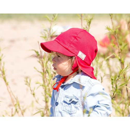 Pickapooh Tom Baby Sun Hat – Organic Cotton UV 80 Hat with Neck Flap – Lovely Margarethe