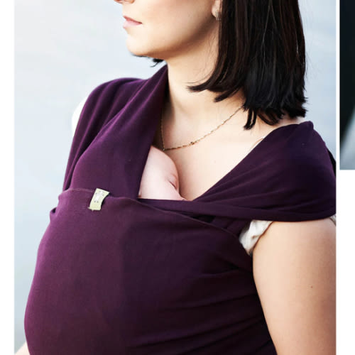 Stretchy Wrap, Sugilite Purple | Mama & Roo's