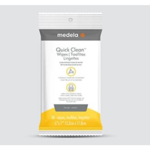 Breast Feeding Supply- Quick Clean™ Breast Pump & Accessory Wipes