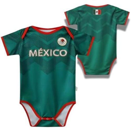 Soccer Baby Bodysuit 6-18 Months Infants Onesie Newborn One-Piece Romper