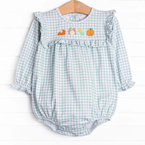 Thanksgiving Favorites Embroidered Bubble, Green – Stitchy Fish