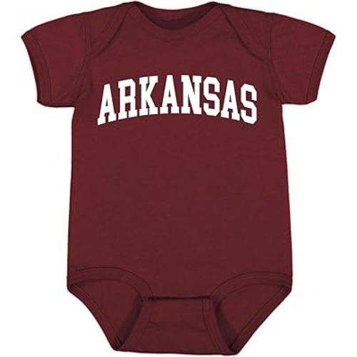 Wild Bobby State of Arkansas College Style Fashion T-Shirt