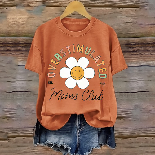 Overstimulated Moms Club Nursing T-shirt