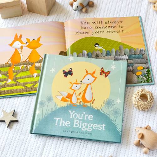You’re The Biggest Gift Book | Keepsake Baby Book | New Sibling Gift For Kids | Big Brother Book | New Baby Book | Older Sibling Book Sister