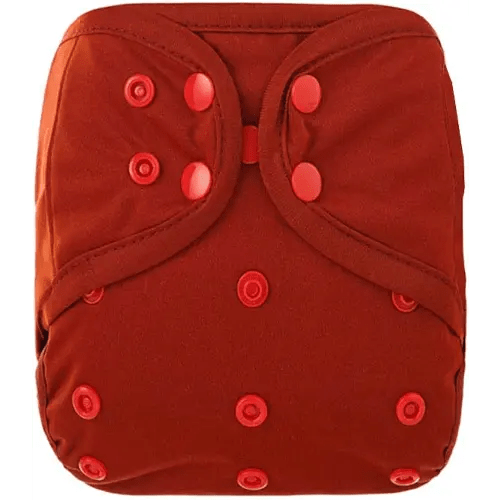 OsoCozy Newborn Reusable Cloth Diaper Covers - Adjustable Snap Fit & Double Leg Gussets for Baby Boys & Girls from 6-12 Pounds. Use with Prefold, Flat or Fitted Cloth Diapers or Snap-in Inserts