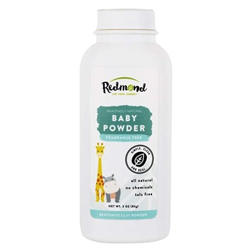 Redmond Clay Baby Powder, 3 Ounce (2 Pack) - 3 Ounce (Pack of 2)