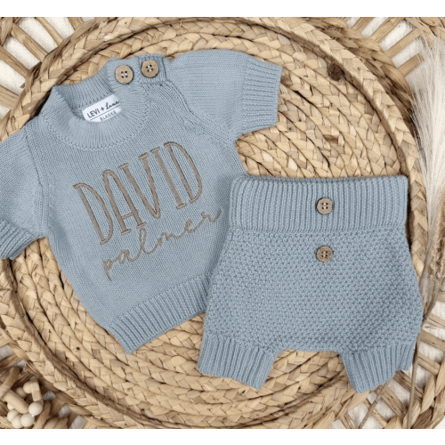 Coming Home Outfit - Oatmeal color - name: Idris