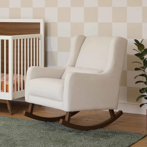 Babyletto Kai Rocker in Eco-Performance Fabric | Water Repellent & Stain Resistant