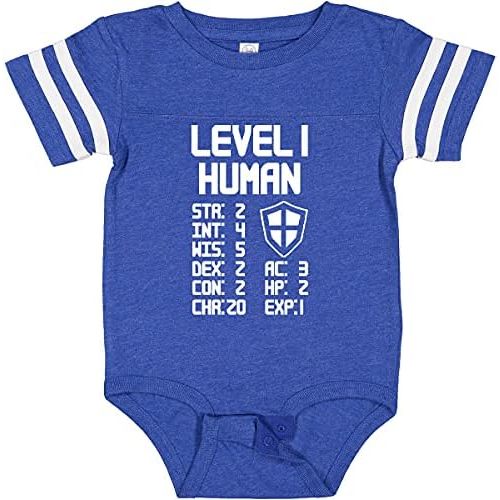inktastic Level 1 Human Baby Bodysuit