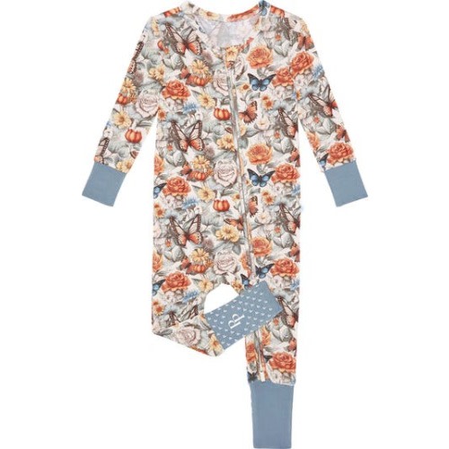 Mariposa Convertible Zip-Up Footie, 9-12M