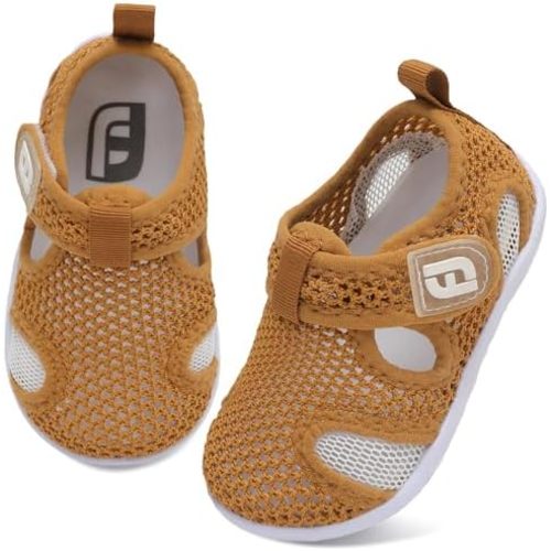 JOINFREE Baby Water Shoes Boys Girls Sandals Toddler Barefoot Beach Swim Shoes Baby Lightweight Summers Shoes Little Kids Quick-Dry Auqa Socks for Pool River