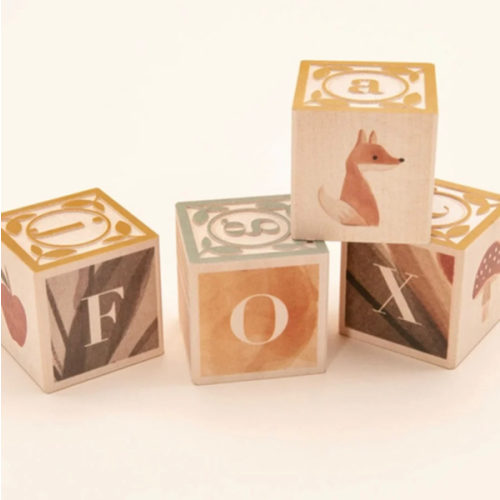 Watercolor ABC Blocks