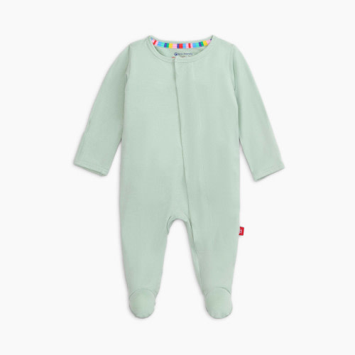 Magnetic Me Modal Magnetic Footie - Sea Foam, Newborn