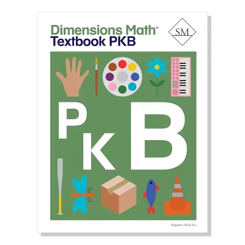 Dimensions Math Textbook Pre-KB | Singapore Math Inc. [Paperback]